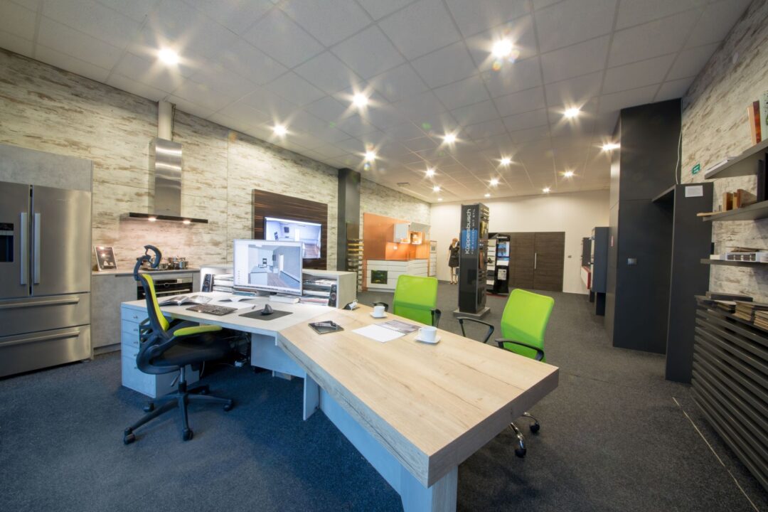 Expozice kuchyňského studia